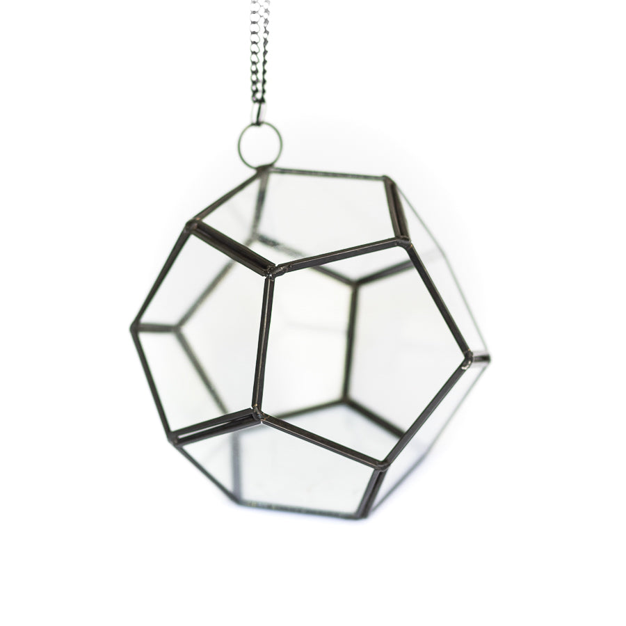 Glass Pentagon Terrarium