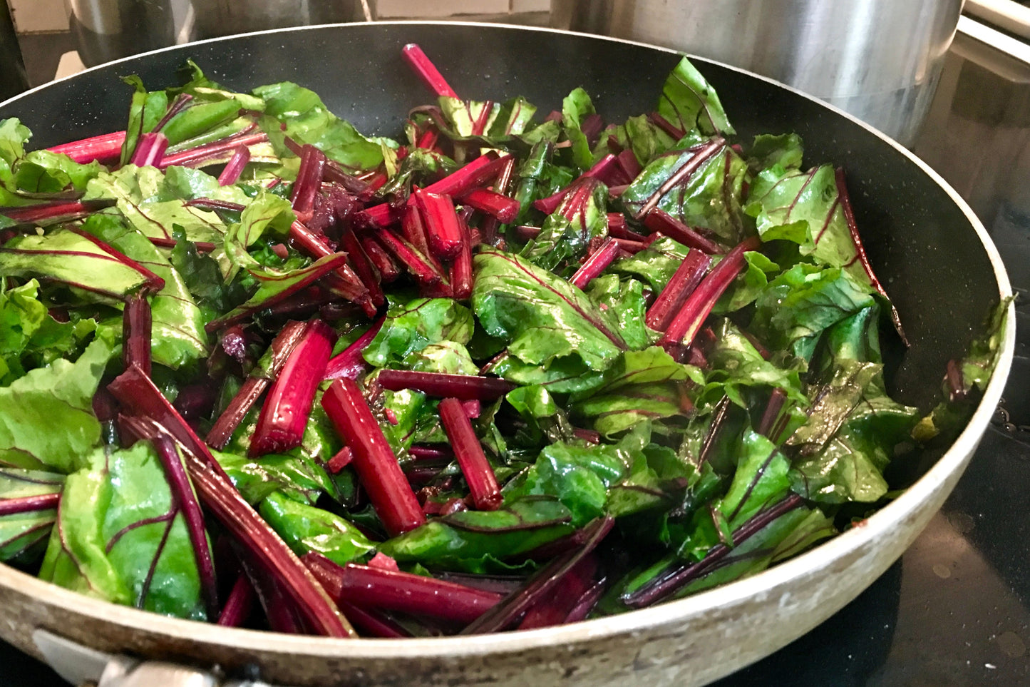 300 RHUBARB RED SWISS CHARD Perpetual Spinach Beta Vulgaris Vegetable Seeds