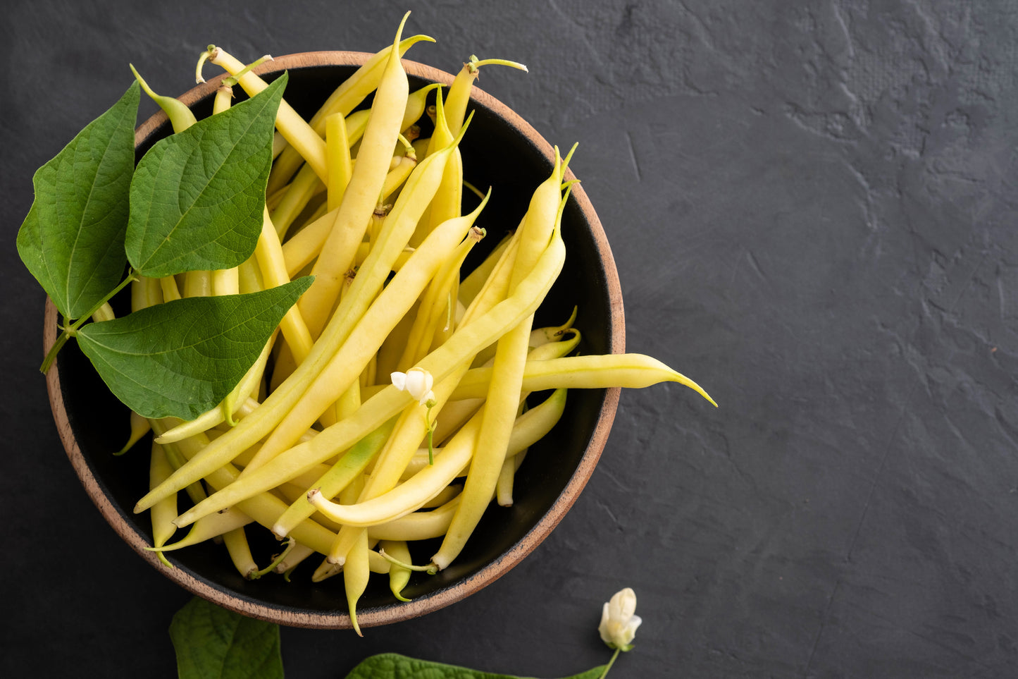 25 GOLDRUSH GREEN BEAN Bright Yellow Wax Bean Phaseolus Vulgaris Vegetable Seeds