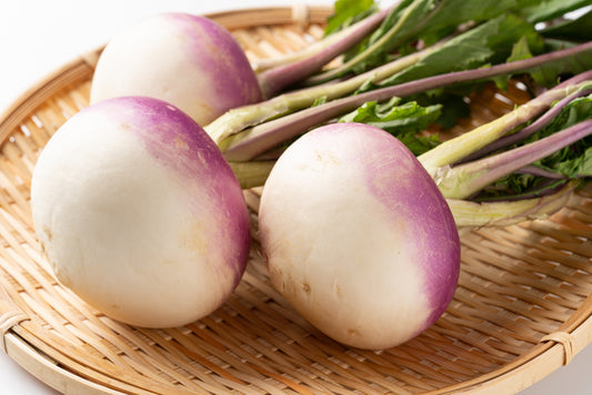 3000 PURPLE Top WHITE Globe TURNIP Brassica Rapa Vegetable Seeds