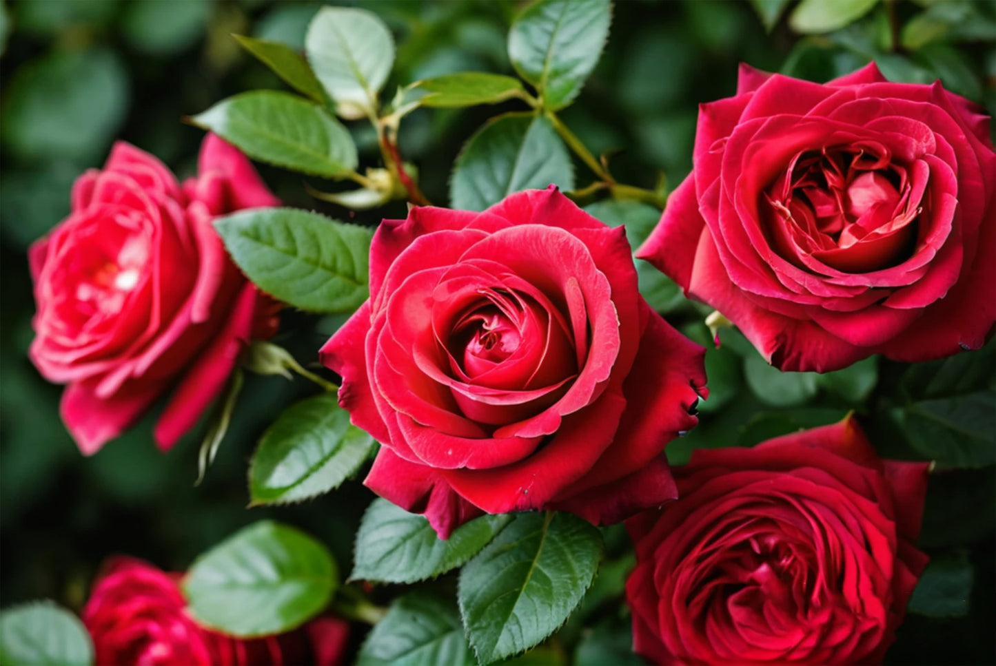 red rose tree seeds 5 RED ROSE Rosa Bush Shrub Perennial Flower Seeds