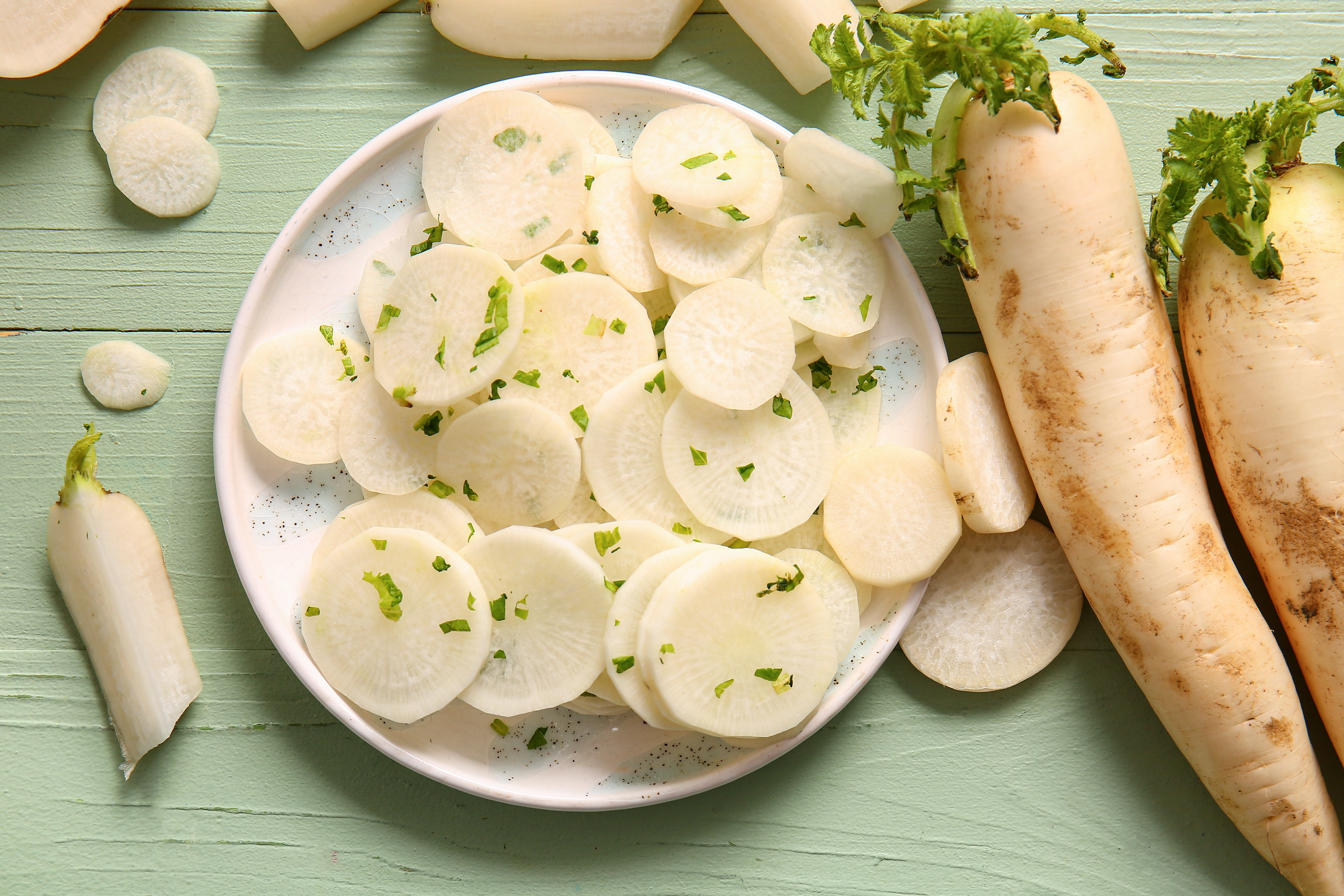 500 JAPANESE MINOWASE RADISH Huge Daikon White Raphanus Sativus