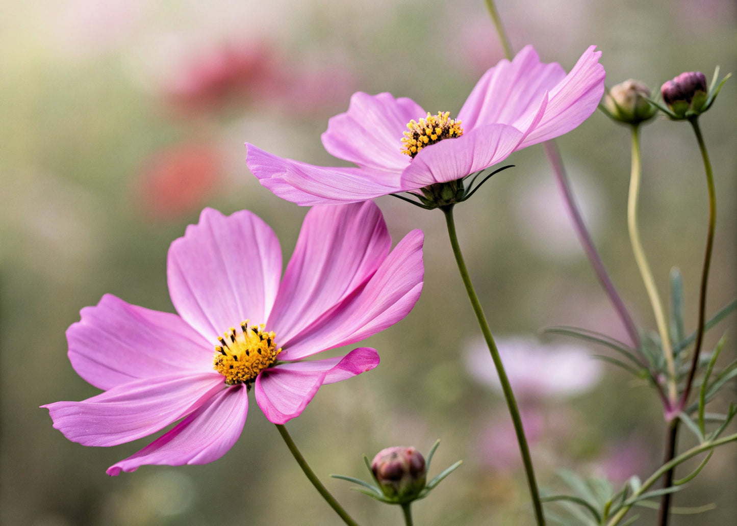 300 DWARF PINK COSMOS Cosmos Bipinnatus Flower Seeds