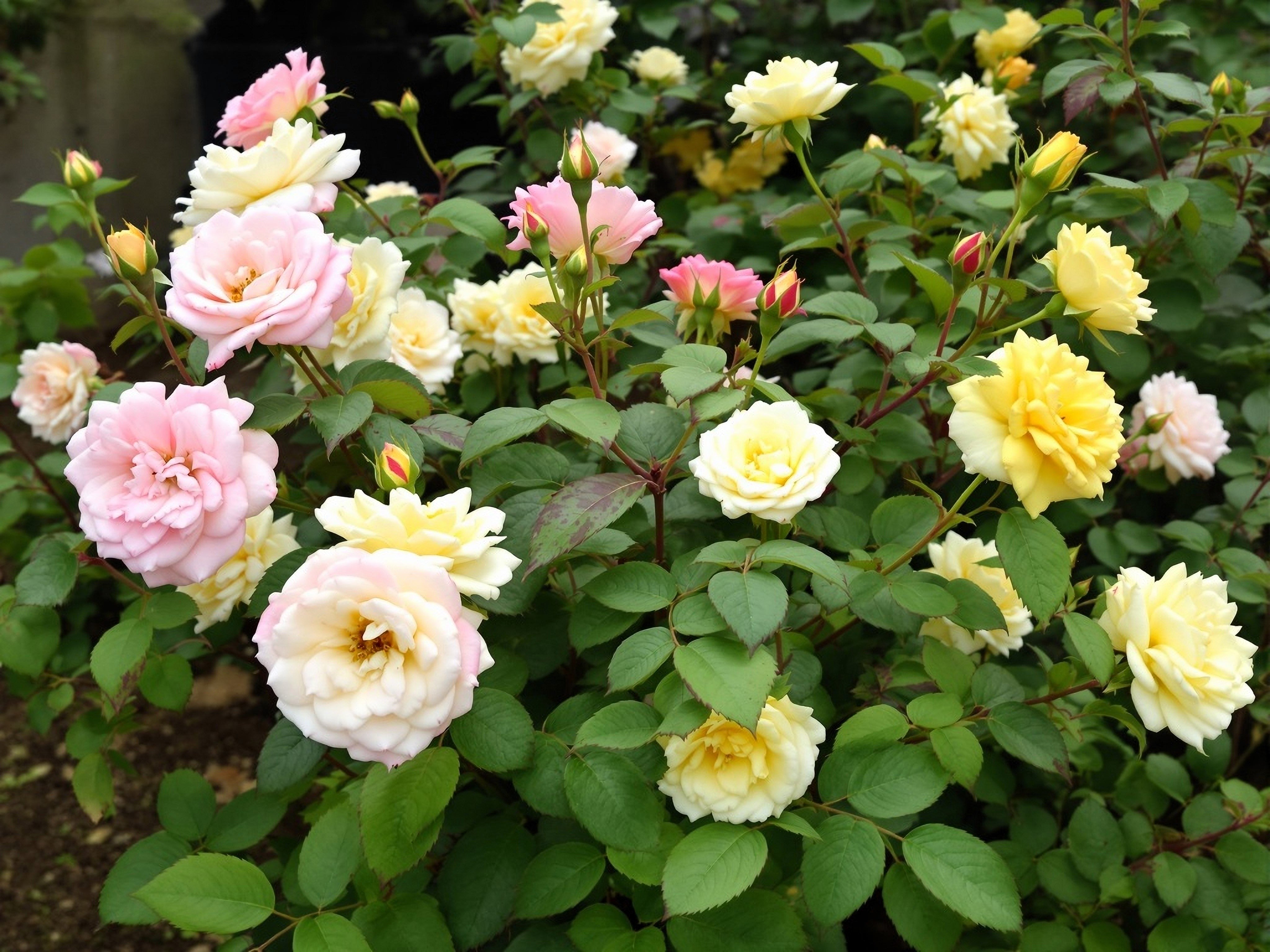 10 Semi Di Rosa Chinensis 'Angel Wings' – Miniatura Ornamentale