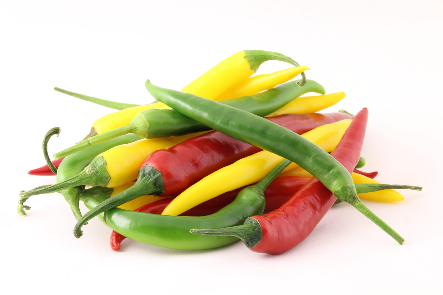 100 MIXED CAYENNE PEPPER Yellow Purple Orange Red Green Capsicum Vegetable Seeds