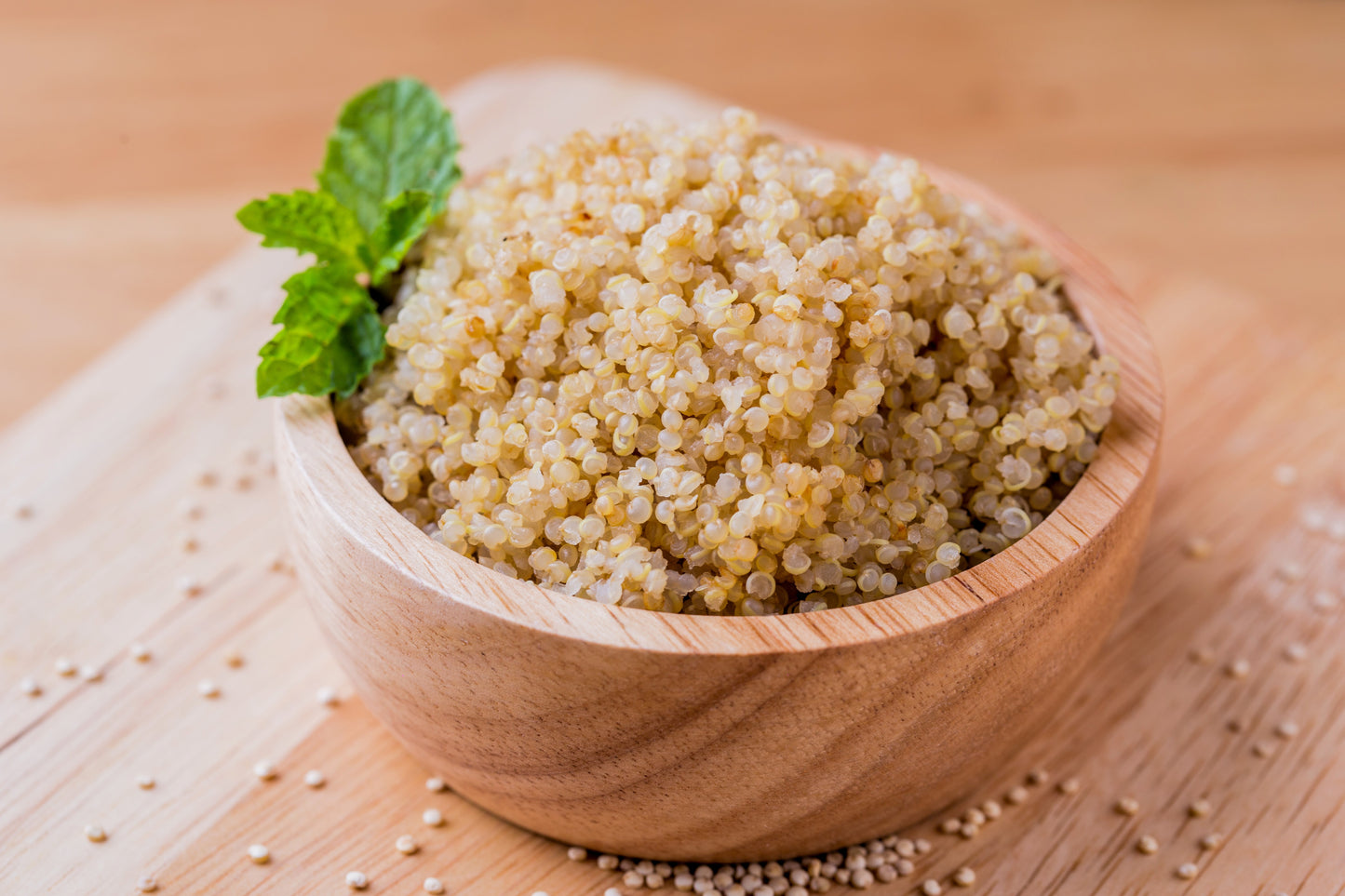 50 Organic MINT VANILLA QUINOA Green & White Chenopodium Vegetable Grain Seeds SuperFood