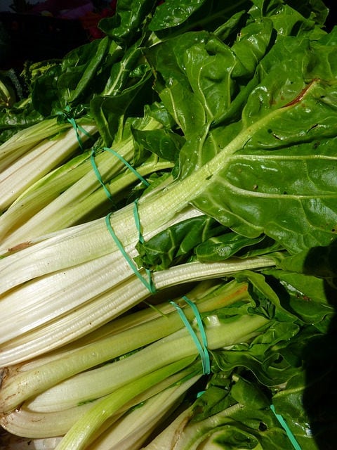 250 BARESE SWISS CHARD White Rib Perpetual Spinach Beta Vulgaris Vegetable Seeds